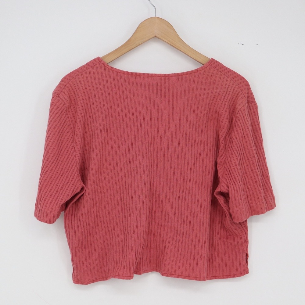 Rabbit Rabbit Rabbit Designs Cardigan Womens 16 Pink Button-Down Good - Picture 5 of 6